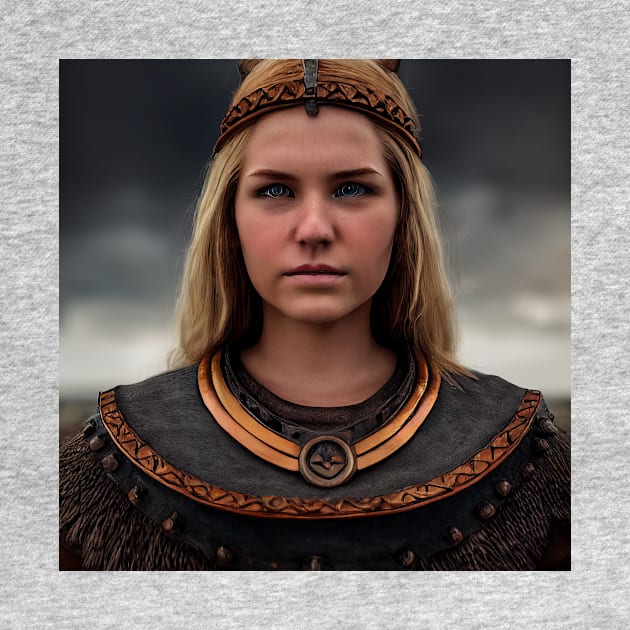 Viking Shield Maiden by Grassroots Green